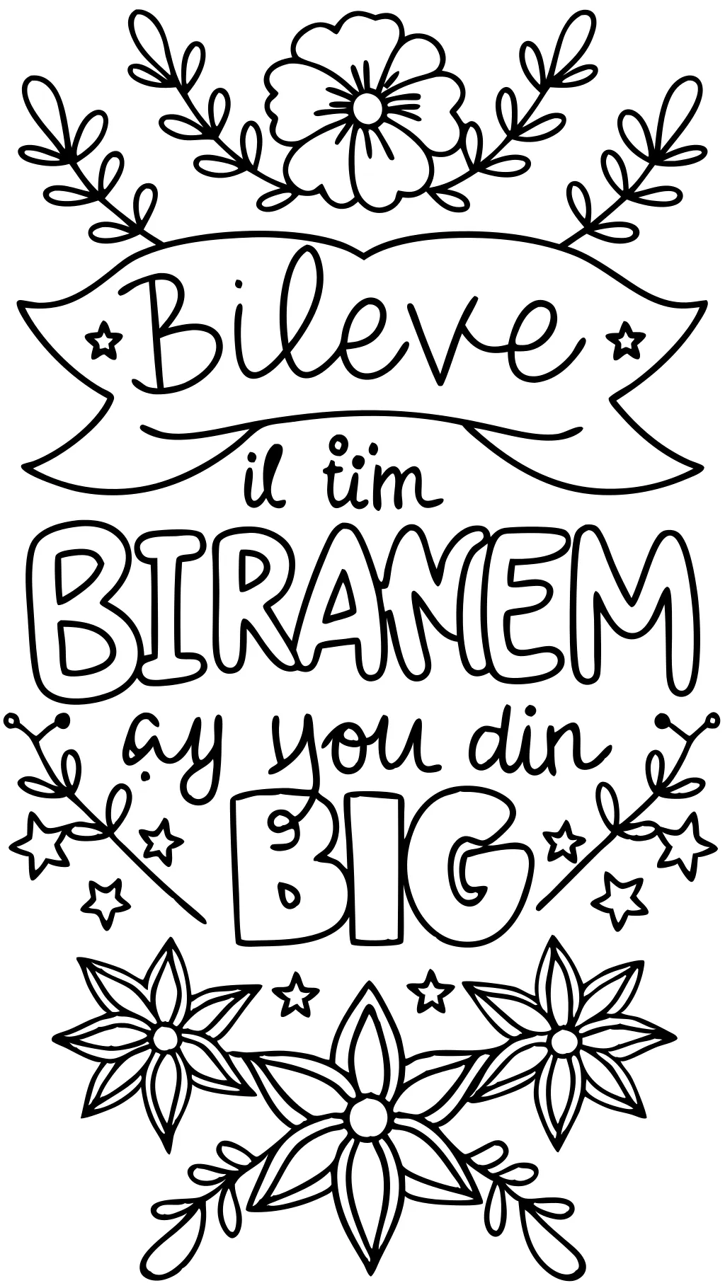 coloring pages inspirational quotes